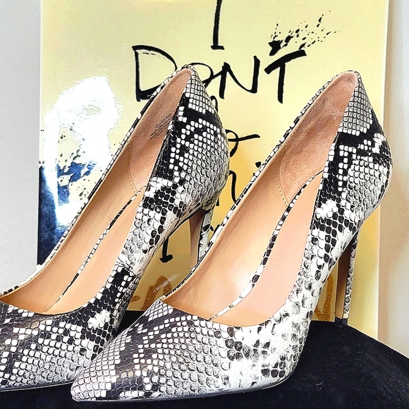 Mix No. 6 Snakeskin High Heel Pumps - Picture 8 of 16